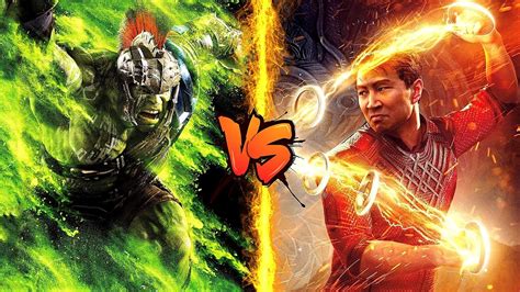 Hulk Vs Shang Chi🔥🔥 Who Will Win Shorts Marvel Viral Youtube