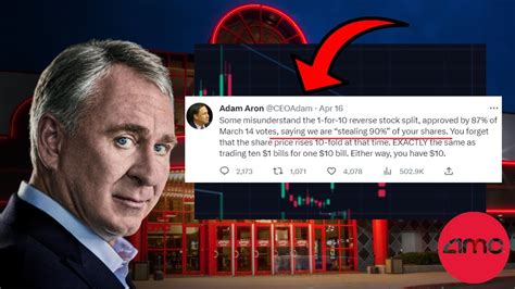 AMC CEO ADAM ARON WENT OFF ON TWITTER YouTube