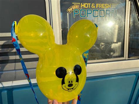 PHOTOS NEW Yellow Mickey Balloon Popcorn Bucket Debuts At Walt Disney