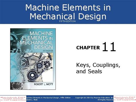 machine elements  mechanical design  edition chapter