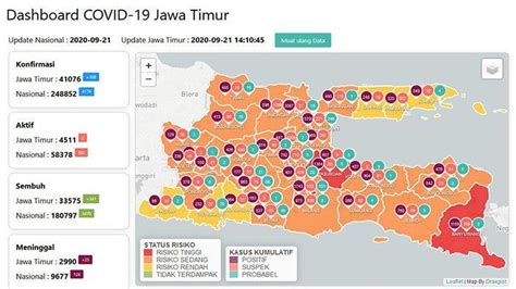 Update Virus Corona Di Surabaya Dan Daftar Zona Merah Jatim