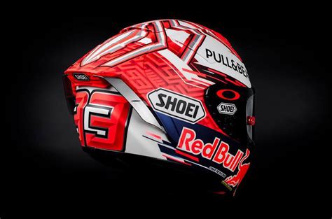 Racing Helmets Garage Shoei X Spirit Iii Marc Márquez 2018 By Dave Designs