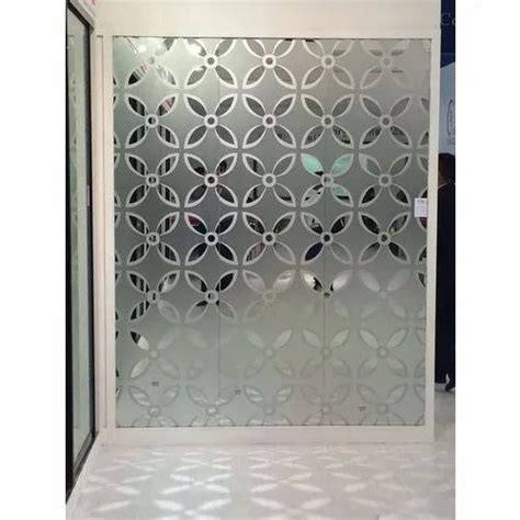 Decorative Acid Etched Glass Thickness Mm To Mm At Rs Square