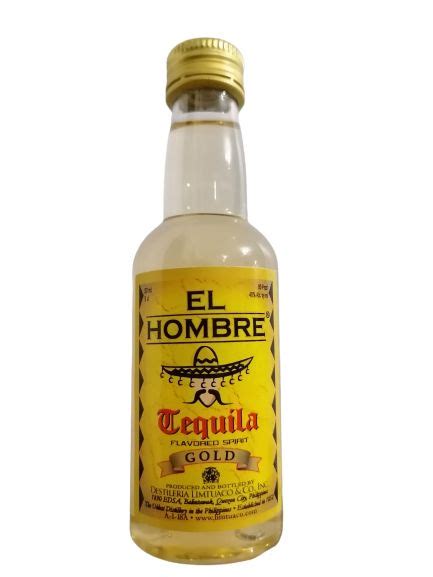 El Hombre Tequila Gold Mini 50ml Lazada Ph