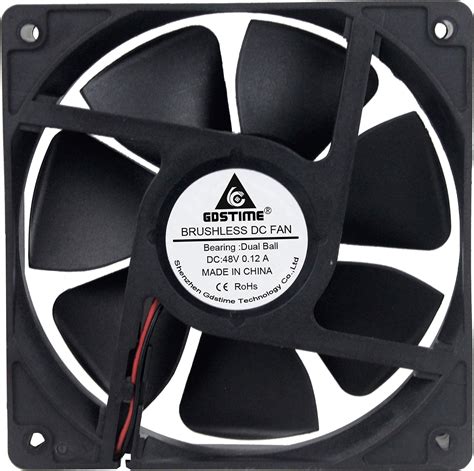 Amazon Gdstime Mm V Fan X X Mm Dual Ball Bearings Dc