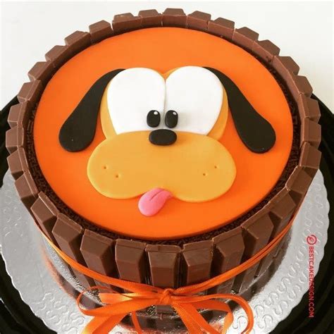 Disneys Pluto Cake Design Cake Idea October Cake Cool