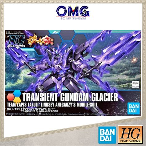 Bandai HGBF Transient Gundam Glacier 55443 1 144 Build Fighters