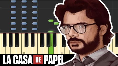 Bella Ciao La Casa De Papel Piano Tutorial Notas Musicales Youtube