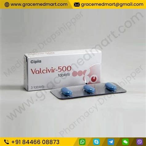 500 Mg 1000 Mg Valcivir Valacyclovir Tablets At 313 5 Stripe In