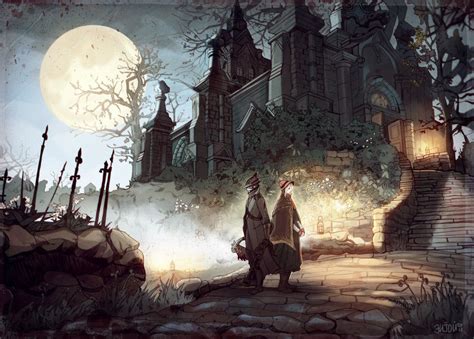 Bloodborne Hunters Workshop Wallpaper The Hunter S Workshop Is A