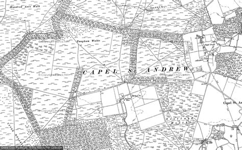 Old Maps Of Woodbridge Airfield Suffolk Francis Frith