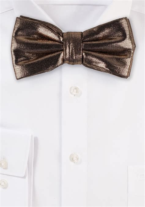 Rose Gold Bow Tie Glitter Bow Tie In Rose Gold Bows N