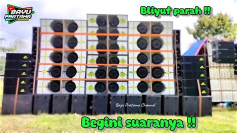 NGUERII Suaranya RWJ AUDIO tatanan baru langsung di geber² YouTube