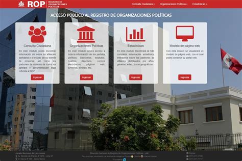 Nueve Organizaciones Políticas Se Encuentran En Proceso De Inscripción Ante El Rop Altavoz