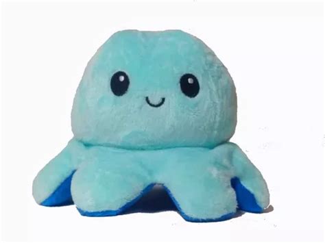 Pulpito Pulpo Reversible Doble Cara Peluche Suave MercadoLibre