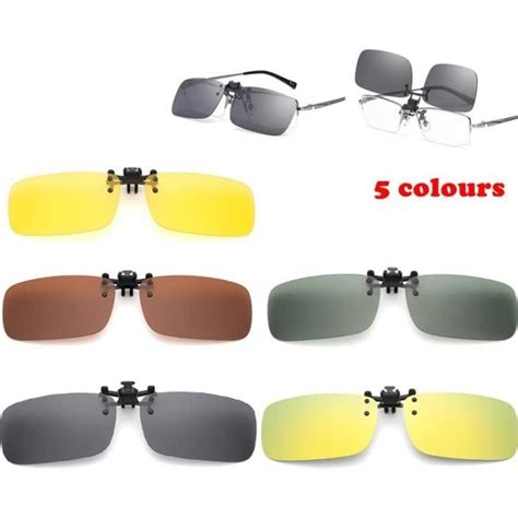 Lunettes De Soleil Clips Polaris Es Lunettes De Soleil Anti Glare