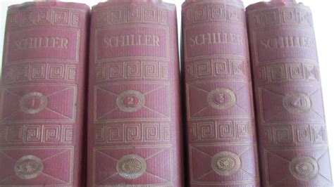 Schillers Werke in zwölf Bänden vier Büchern Kaufen auf Ricardo