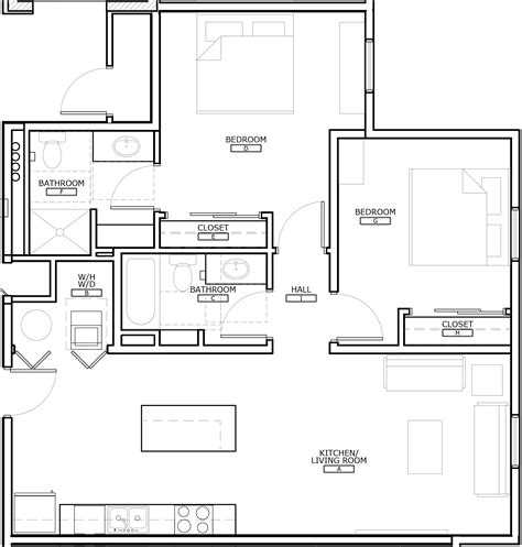 Floor Plans | Antelope Tower | Lincoln, Nebraska