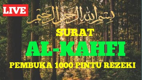 Surat Al Kahfi Penarik Rezeki Sangat Ampuh Dan Mustajab Surat Al