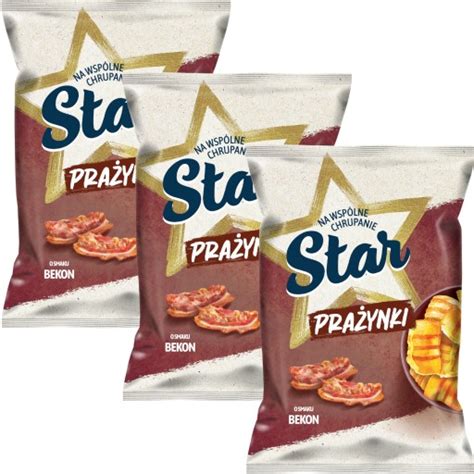 Star Pra Ynki Bekonowe Chipsy Przek Ski X G Allegro Pl