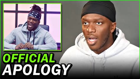 KSI Official APOLOGY - YouTube