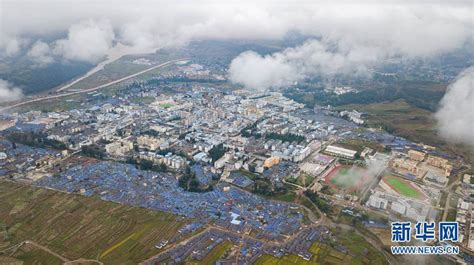 鸟瞰大凉山腹地昭觉县时图图片频道云南网