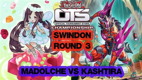 YUGIOH ROUND 3 OTS CHAMPIONSHIP MADOLCHE VS KASHTIRA FEATURE MATCH