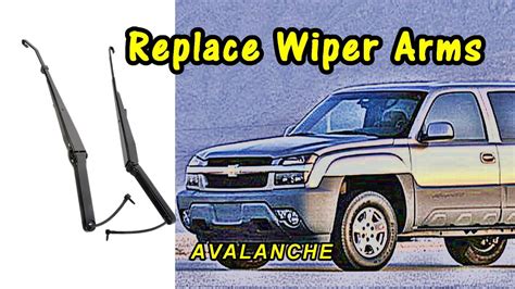 How To Replace Wiper Arms On A Chevy Avalanche Youtube