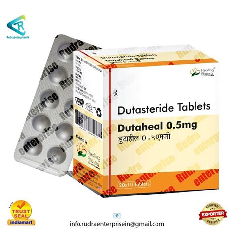 Dutaheal 0 5mg Tablet Dutasteride Tablets At Rs 240 Stripe