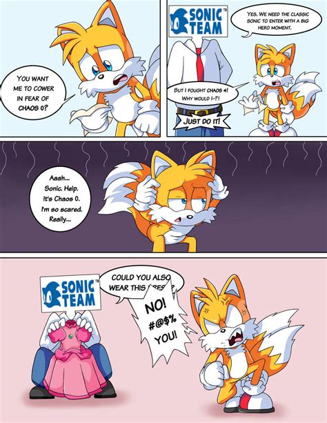 Tails Vs. Sonic Team by DoctorDetectiveMike on DeviantArt