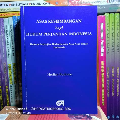 Jual BUKU ASAS ASAS KESEIMBANGAN BAGI HUKUM PERJANJIAN INDONESIA