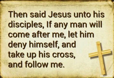 Follow Jesus And Carry Your Cross