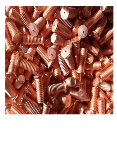 Copper Plated Welding Studs Copper Weld Stud For Industrial At Rs