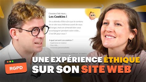 Site web comment proposer une expérience de consentement positive