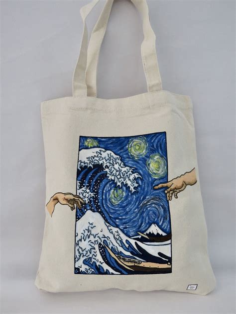 Sacs Tote Bags Diy Tote Bag Diy Bag Painting Fabric Painting Chill