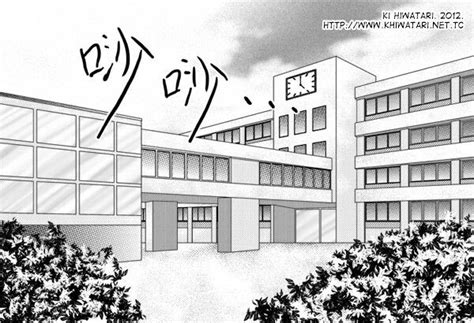 Background manga Building Sketch, Building Drawing, Perspective Drawing ...