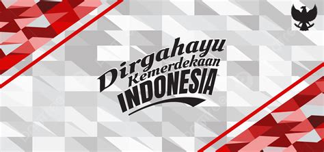 Background Background Dirgahayu Kemerdekaan Indonesia Abstrak Geometris