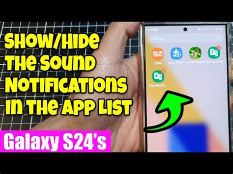 Galaxy S S Ultra How To Show Hide The Sound Notifications In