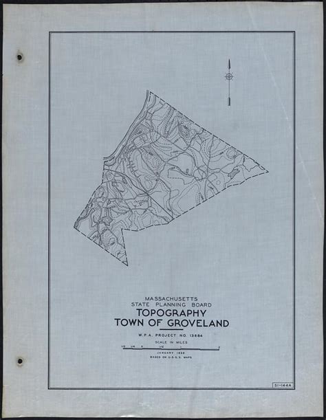 Topography Town Of Groveland Digital Commonwealth