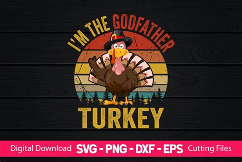 I M The Godfather Turkey Grafika Przez Craftartsvg Creative Fabrica