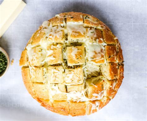 Cheesy Pull Apart Garlic Bread Modern Honey