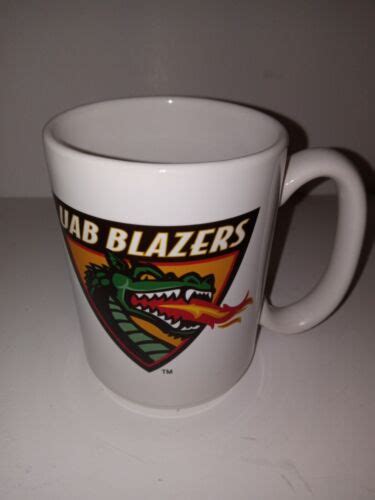 University Of Alabama Birmingham Blazers Coffee Mug Uab White Ebay