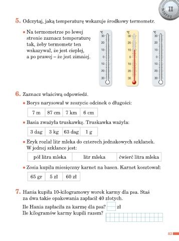 Page 85 Elementarz odkrywców ćwiczenia matematyka klasa 3 część 2