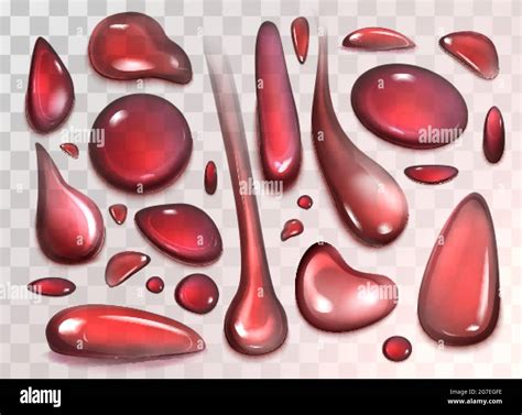 Blood Drip Water Stock Vector Images Alamy