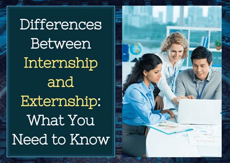 Internship Vs Externship Understanding The Difference Proceffa