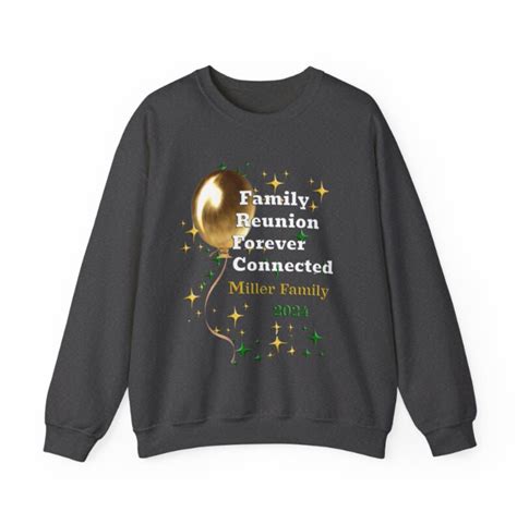 Customized Family Reunion Shirts, Personalized Crewneck Sweatshirt for ...