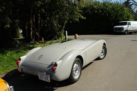 Old Parked Cars 1960 Mg Mga Le Mans Style