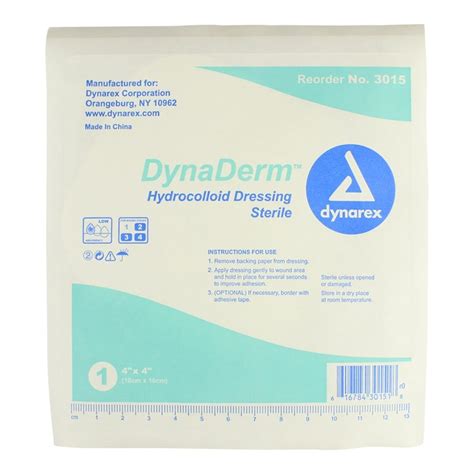 Dynaderm Hydrocolloid Dressing Medical Monks