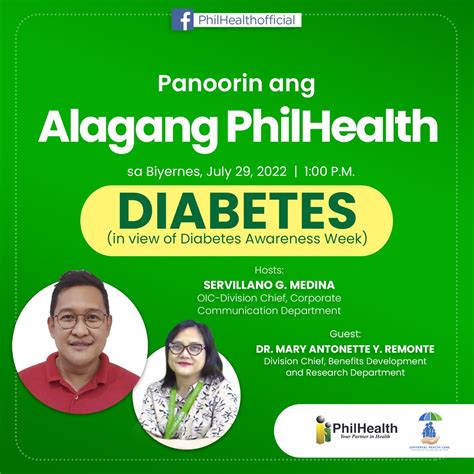 Philhealth On Twitter Manood Ng Alagang Philhealth Live Sa Biyernes