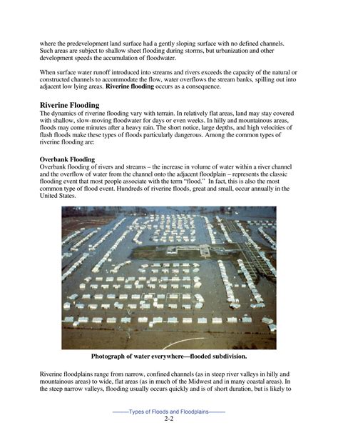 Solution Chapter 2 Types Of Floods And Floodplains Studypool